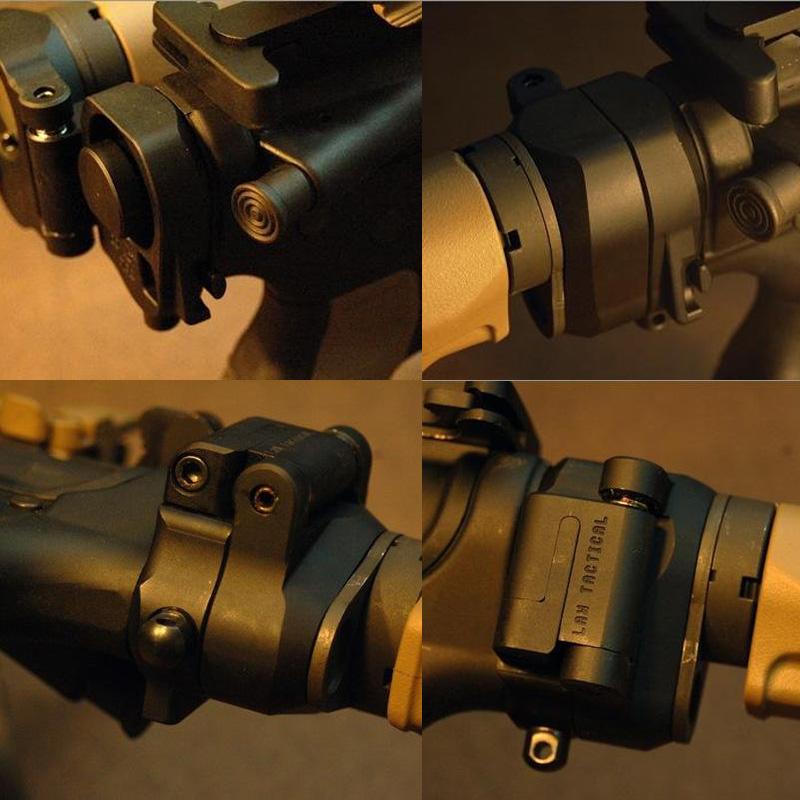 New AR Folding Stock Adapter For M16 M4 SR25 GBB AEG stock Black